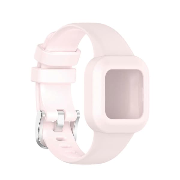 Til Garmin Vivofit JR3 Silikone Ensfarvet Urrem Pink