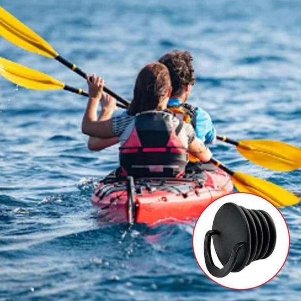 PVC Lenseplugger Kajakk Dreneringsplugg Vannstopper Båter Lenseplugger Dreneringshull Stopperplugg med Håndtak Multicolor