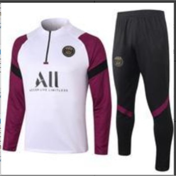 Paris, Atletico Madrid, Inter Milan, Liverpool, Marseille Brasilien Långärmad Tröja, Träningsdräkt för Vuxna och Barn, Fotbollströja Set 36 18