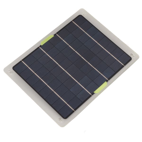 12V solcellelader innebygd MPPT ladekontroller IP67 vanntett solcellepanelvedlikeholder 10W