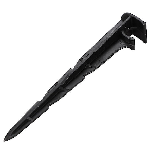 Dele Vandingsdråbeholder, slangeholder Rør 4/7 mm Grøntsagshaver Blomsterbede Planteværktøj Plænevanding (20 stk, sort)