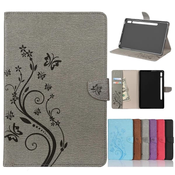 Læretui for Galaxy Tab S8/ Tab S7 T870/ T875 Grey