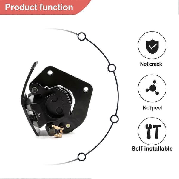 Forbremsesystem til Suzuki GN125 GS125 black