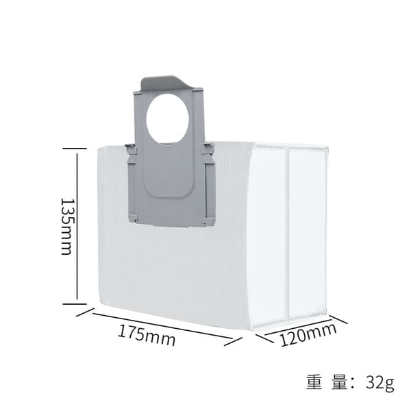 Til Roborock Q5 Pro Q5 Pro+(Plus) Robotstøvsuger Dele 2 dust bag