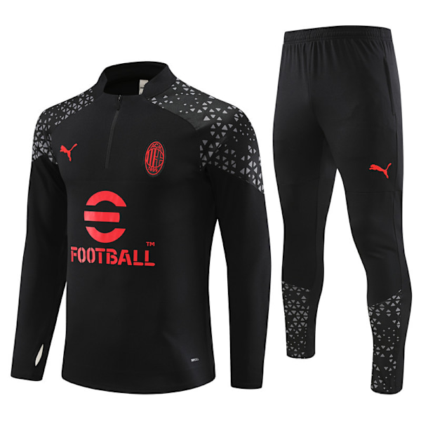 2425 Real Madrid Atletico Madrid Paris Ajax Frankrike England Spania M League halv-pull treningsuniform jersey 13 16