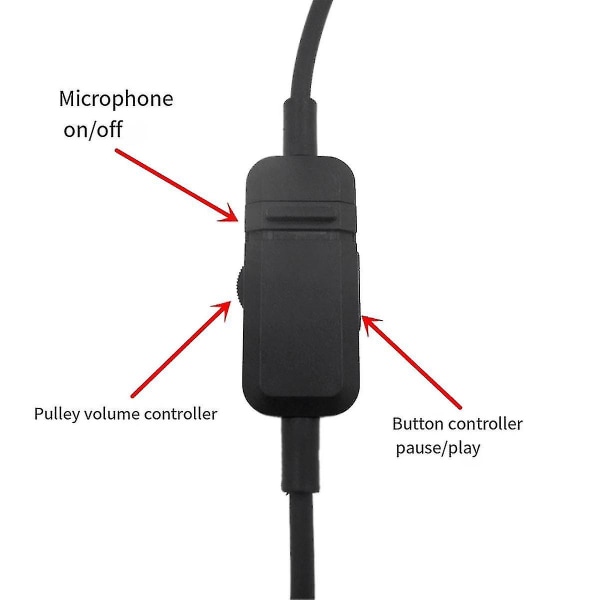 Ersättningskabel för hörlurar för Mmx300 Gaming Headset Hörlurar