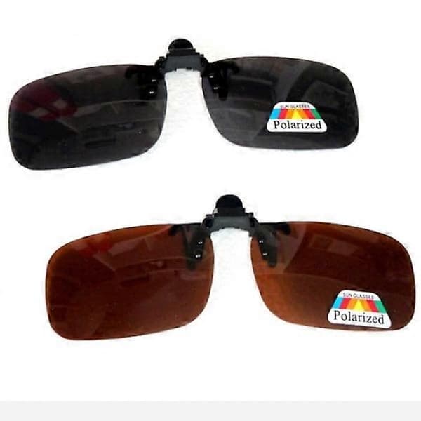 Clip-on flip-up solglasögon (2-pack)