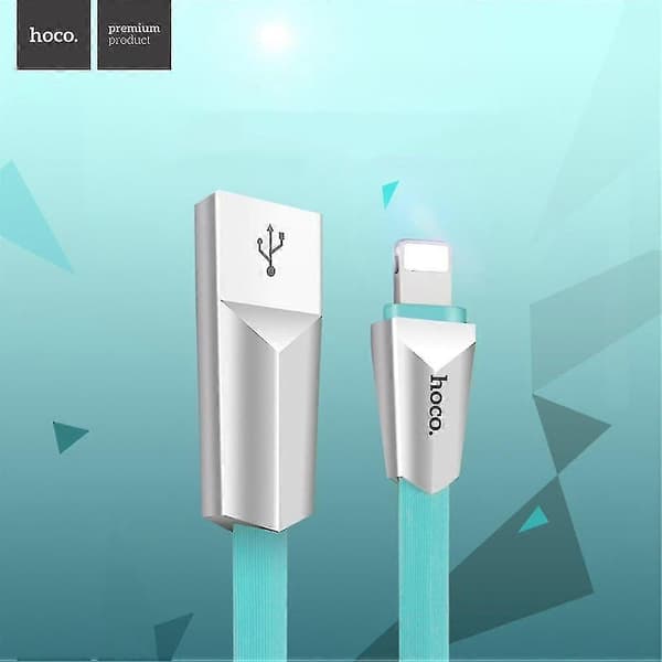 Hoco X4 Zinklegeringsskal Rhombus Typ-c USB-laddningsdatakabel för iOS