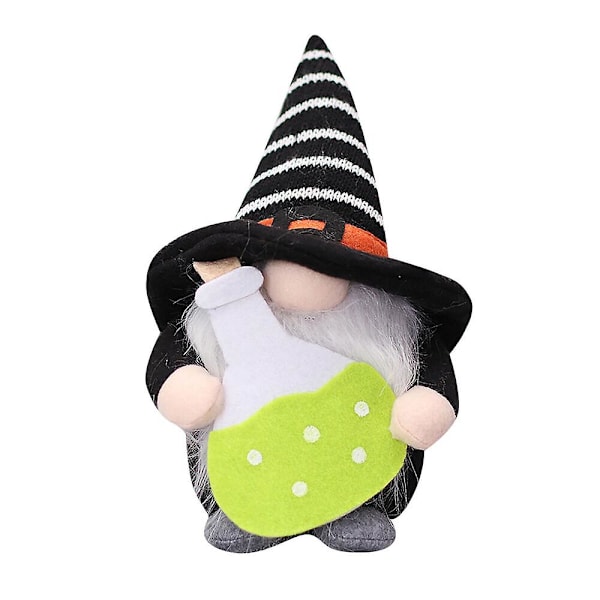 Halloween Gnome Plyschdocka Dekoration Ansiktslös Dvärg Fest Hem Bord Prydnad A One Size