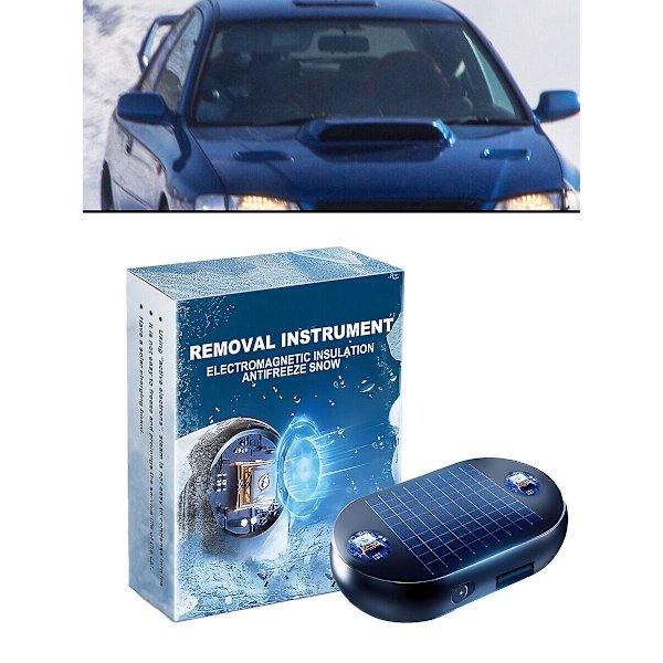 Solær Elektromagnetisk Molekylær Interferens Frost- og Snefjerner, Snowvanish Bærbar Kinetisk Molekylær Varmer, 100% Ny