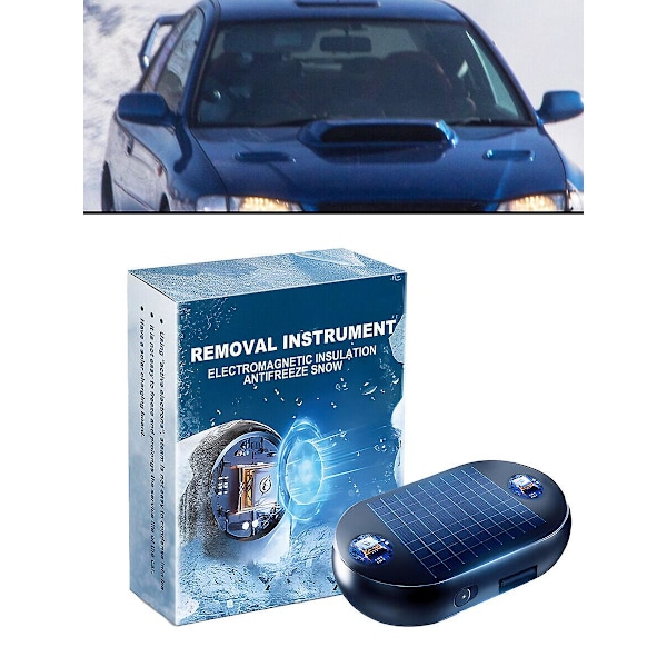 Solcelle Elektromagnetisk Molekylær Interferens Frost- og Snøfjerner, Snowvanish Bærbar Kinetisk Molekylær Varmer, 100% Ny