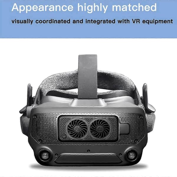 VR-headset dobbelt blæserkøler egnet til Valve Index VR-headset køling