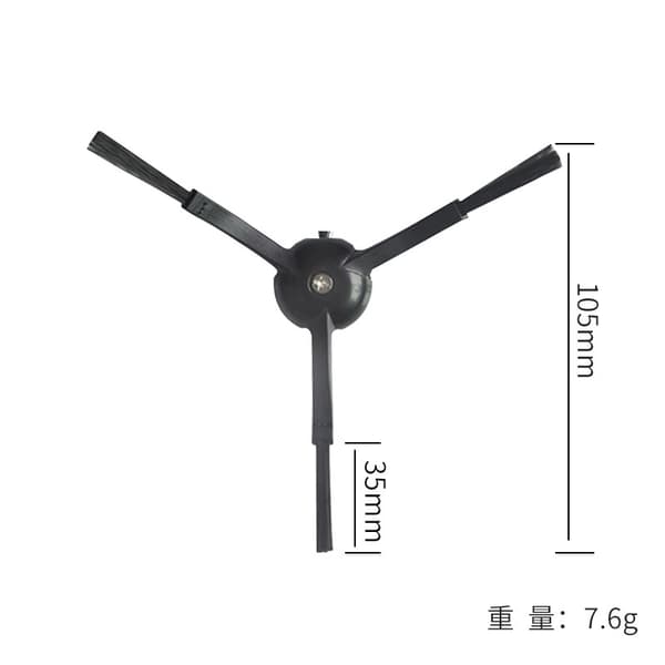 Roborock Q5 Pro Q5 Pro+(Plus) -robotti-imurin osat 2 side brushes