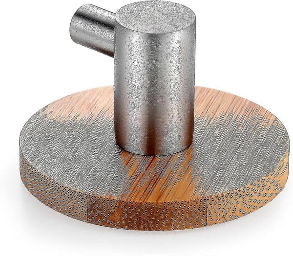2 stk selvklebende kroker, spenstig bambus og rustfritt stål, ingen skade