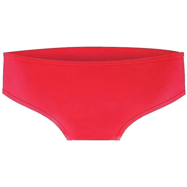Simbyxor för kvinnor. Vattentät strandelastisk silikon Anti-läckage menstruation hög kvalitet Red