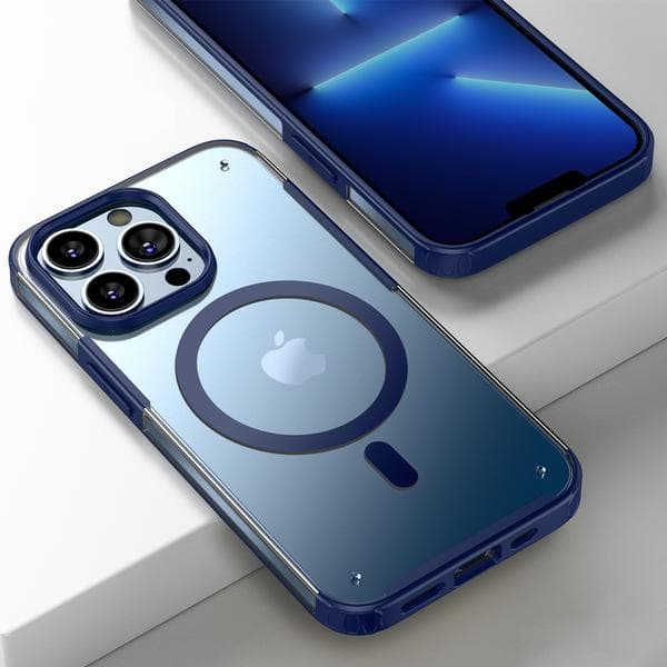 1-pak Magnetisk Telefoncover til iPhone 13 Pro Max, Kompatibelt