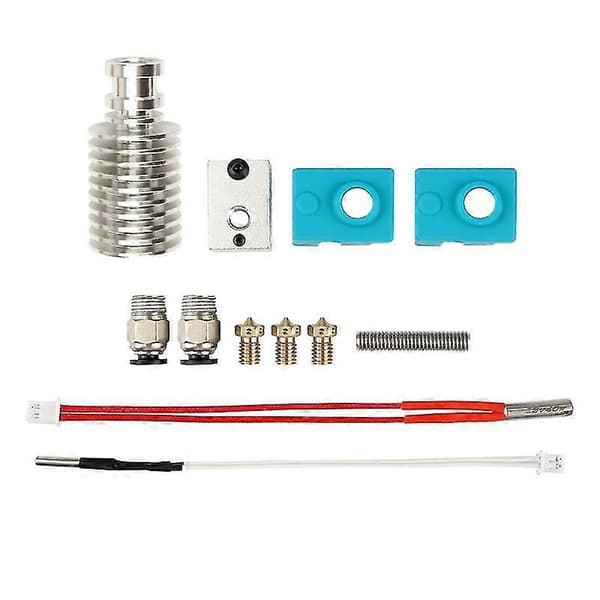 Tryck Hotend Kit V5 J-head Extruder Med Värmemunstycke För I3-mega