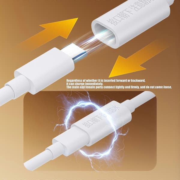 Väderbeständig USB C-strömförlängning för alla utomhusapplikationer Vit - 10 meter