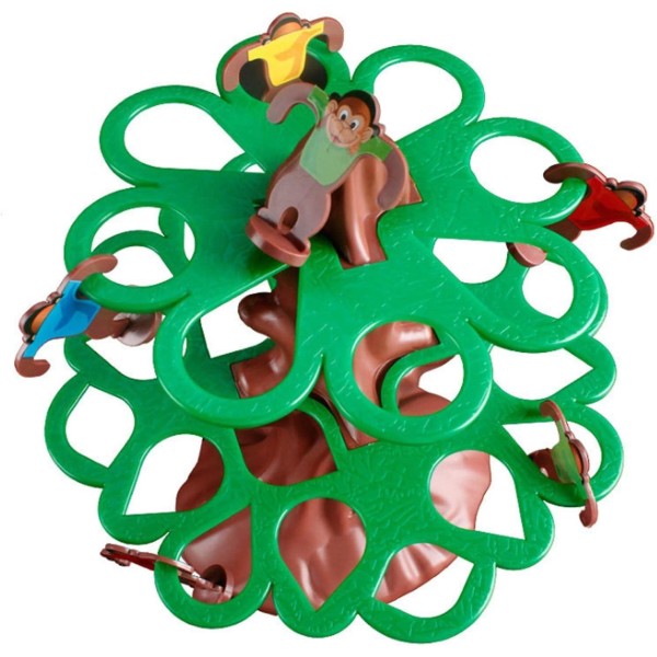 Jumping Monkeys Game For Kids - Katapult dine aber i træet for at vinde spillet -forælder-barn Interaktivt brætspilslegetøj Bounce-spil