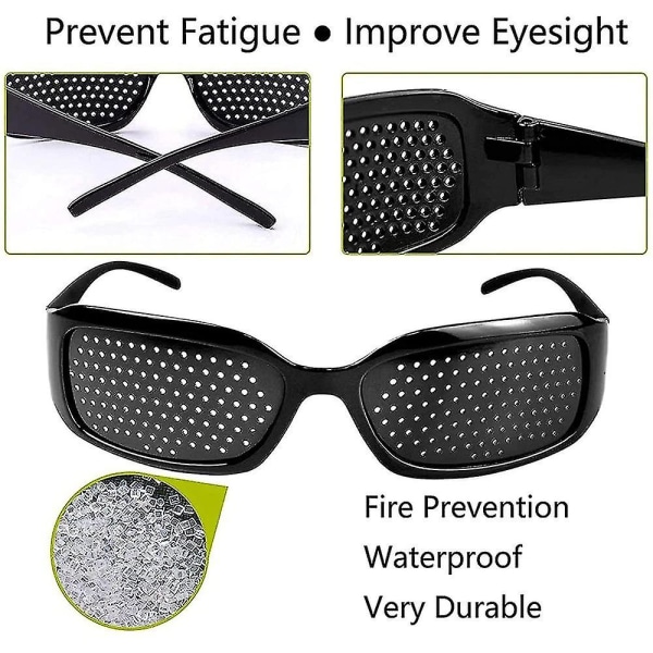 Pinhole Briller Anti-nærsynethed Small Hole Briller Afslapningsbriller