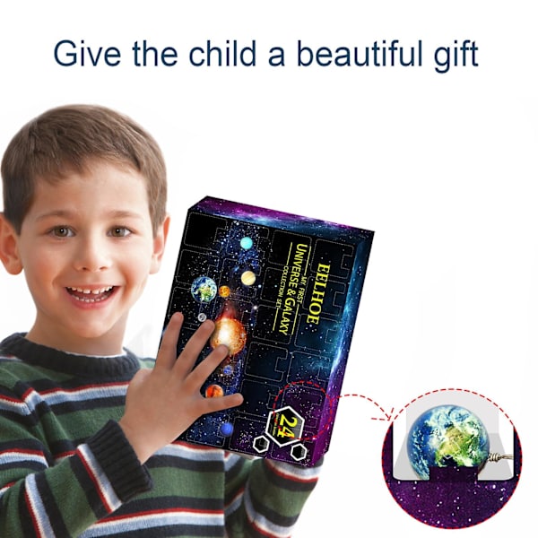 Planet Henge Adventkalender Dekorasjon Overraskende Leke - Feiring Blindboks Adventkalender f, 100% Ny