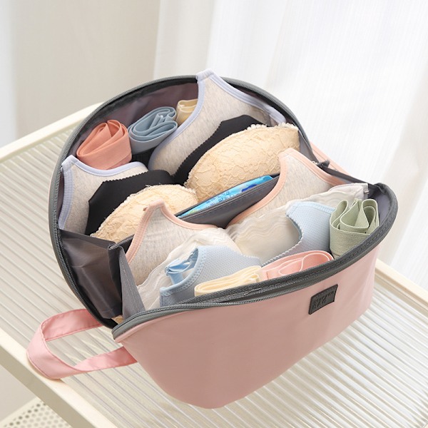 Underwear Organizer Bag til rejser, Cube Multifunktionel Rejse Vandtæt Pung Kosmetikpung til rejser
