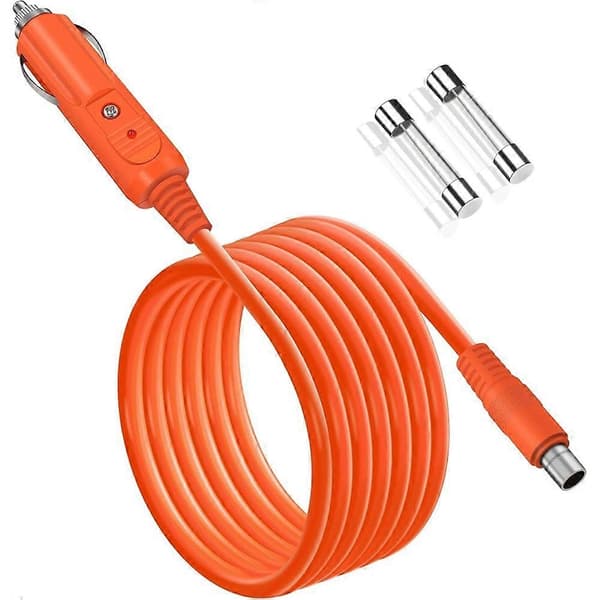 14AWG billadekabel for Jackery bærbar kraftstasjon Explorer 3000 Pro 2000 Pro 2000 1500 1000 - DC8020-plugg 2M