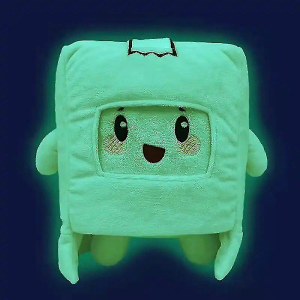 Ny Lanky Box Ghosty- Glow In The Dark Ghostly Plysj Leker Stuffed Animal Plysj Boxy