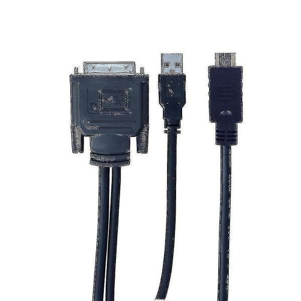 Dvi M1-da 30+5 pinner til HD-kompatibel kabel Dual Link+ Usb projektorkabel 1,7 m