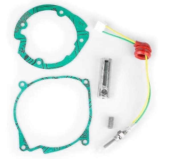 12V Dieselvarmerservicekit kompatibelt med Webasto Eberspacher-varmere, inkluderer gløderør og pakning