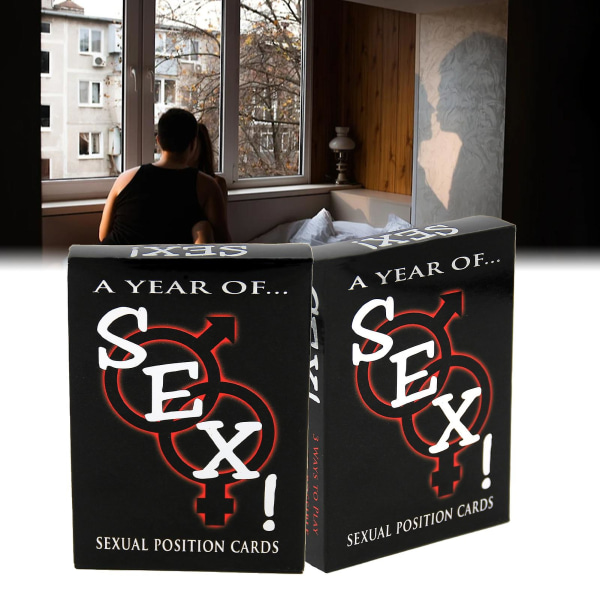 1 sett Veiledende Mystery Sex Game Card Paper Interactive Sentient Bed Game Card For Par Jikaix 2