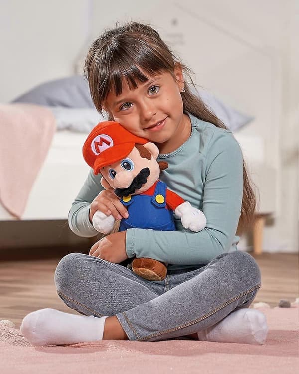 Super Mario Plysj 30cm Leke
