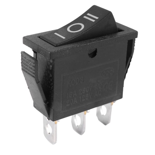 Ac15a/250v 20a/125v 3 Pin Spdt On-off-on 3-asentoinen keinukytkin