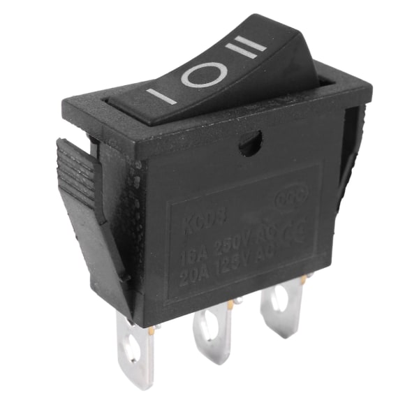 Ac15a/250v 20a/125v 3 pins spdt på-av-på 3-posisjons snap-vippebryter