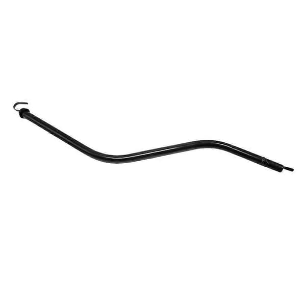27 tommer transmissionsmålepindsslange til GM Chevy TH350 sort stålmålepindstransmissionsrør 27\" lang Turbo 350 Trans Svart