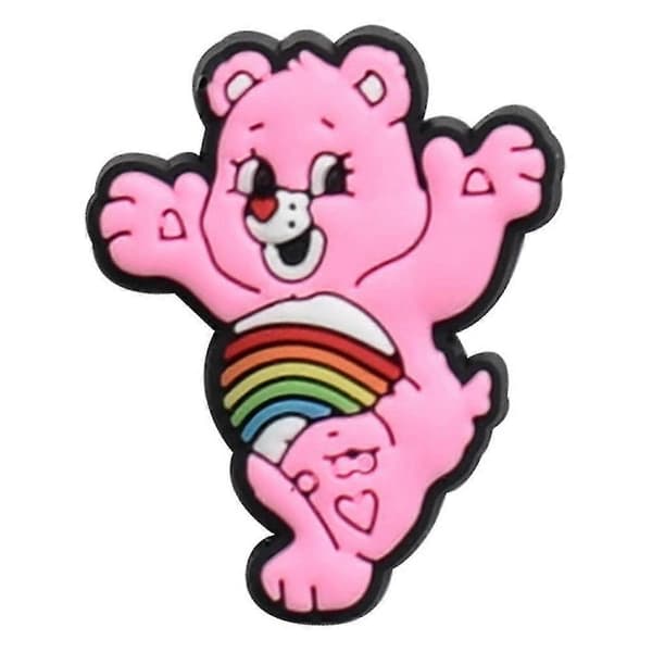 12 stk. Care Bears Sugerrørsdæksel Genanvendelig Sugerrørstop til 6 mm Sugerrør Sød Kop