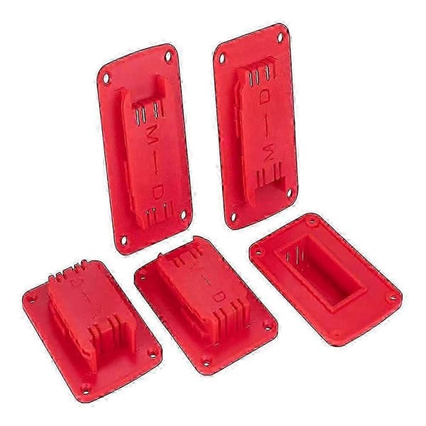 5 Pakkausta Työkaluteline Milwaukee M18 Työkalulle, Punainen