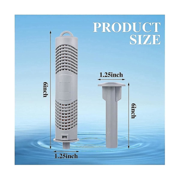 2 Stk Spa Mineral Ion Filter Stick Spa Mineral Sticks Hot Tub Zink Mineral Ion Stick