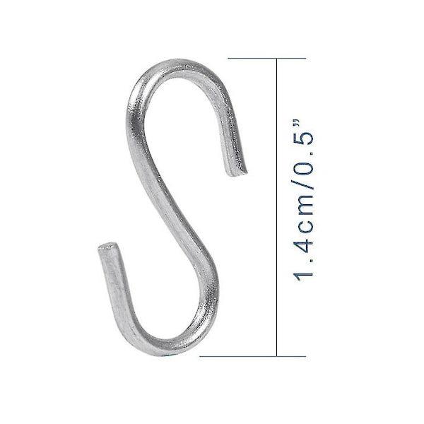 150 stk Mini S-kroker Koblinger Metall S-formet Wire Hook Hengere For Diy Håndverk, Henge Smykker