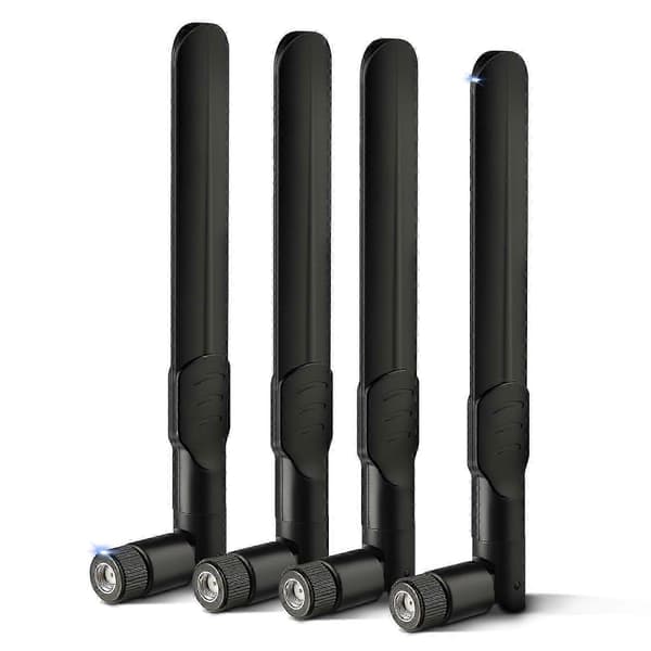 4G LTE Vildtkamera Antenne 8dBi RPSMA Han (4-pak) Forbedret Signal til Spypoint Cellular Vildtkamera