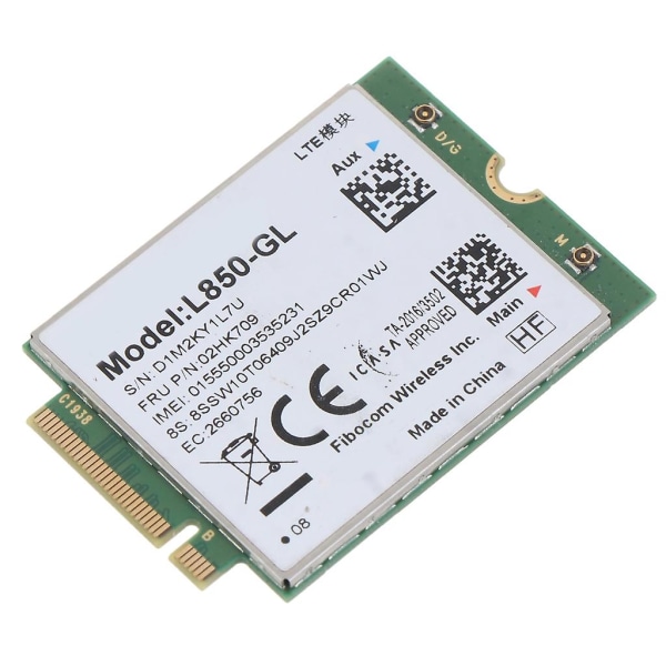 Fibocom L850-gl M.2-kort 01ax792 4g Lte trådløs modul for Lenovo Thinkpad X1