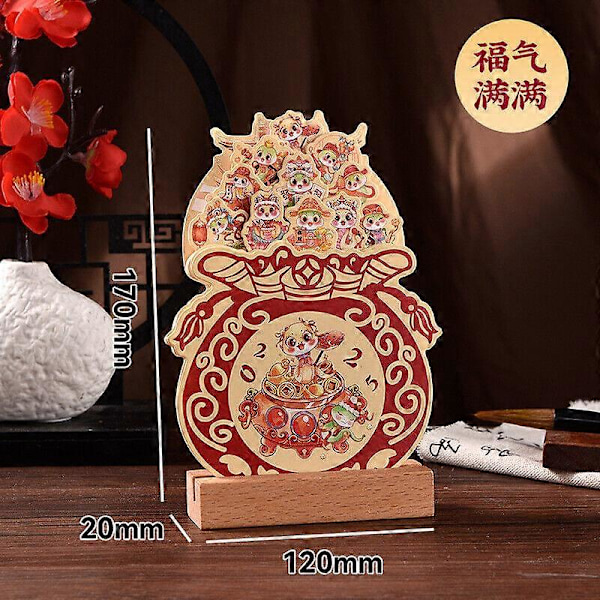 2025 Bloomy Flowers Skrivebords Kalender, 2025 Kalender Skrivebord, 3D Liten Skrivebords Kalender 3