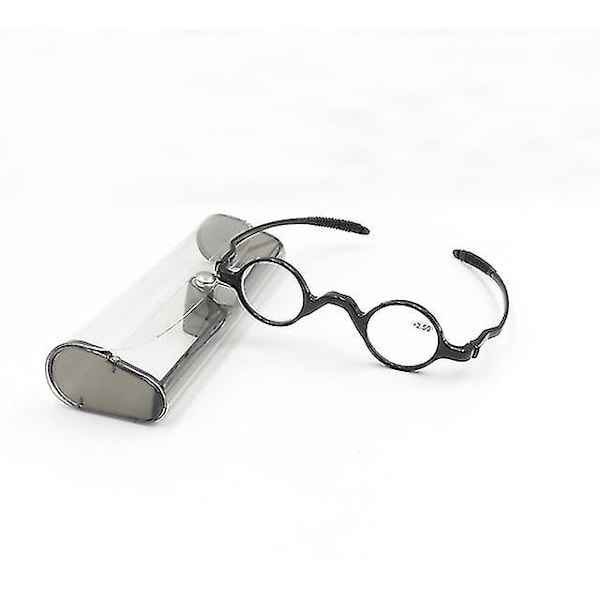Tr90 Lukulasit Miesten Silmälasit Kehys Retro Anti Sininen Lasit Pyöreä Smart | Fruugo Nl zwart met behuizing -1.50