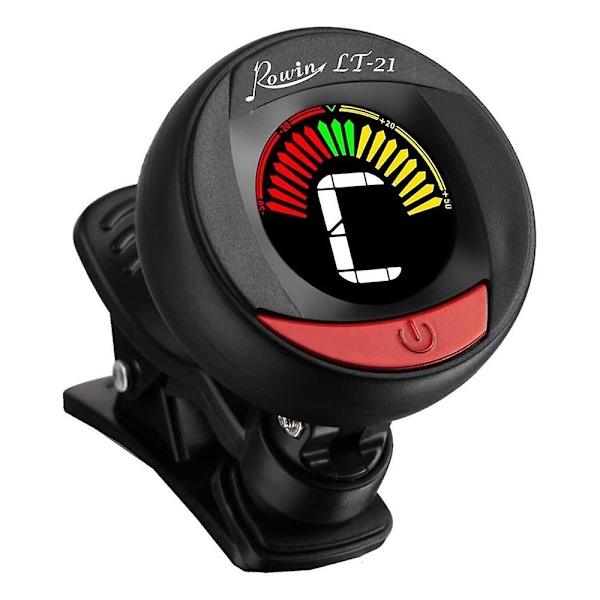 Guitar Tuner Clip On Tuner för elektriska akustiska gitarrer bas kromatisk violin Bästsäljare A