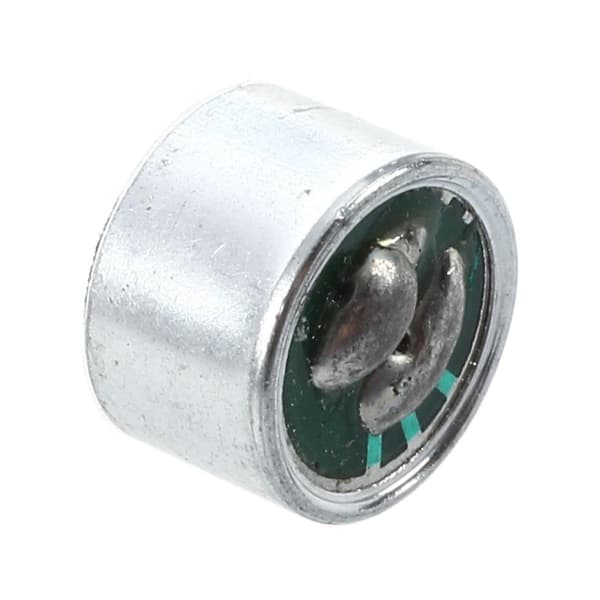 18 stycken Mini Mic Capsule Electret Kondensator Miniphone Black Silver Tone