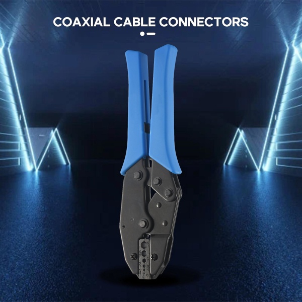 10 stk Sma hannkoblinger og koaksialkabel krympeverktøy Crimp Rg58 kabel for Sma Wifi Antenne Ext As shown