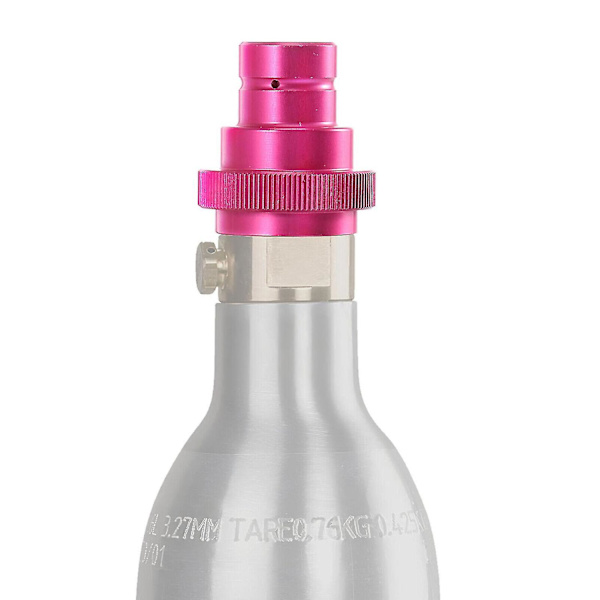 Hurtig adapter til Co2 Soda Water Sparkler Duo, Tank Canister Conversion For Soda Stream Soda Machine Silver