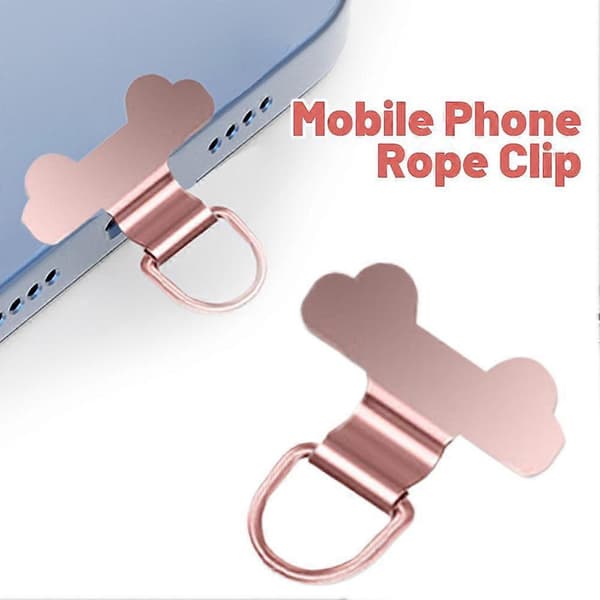 Mini Metall Mobiltelefon Lanyard Sikkerhetskoblingsstykke