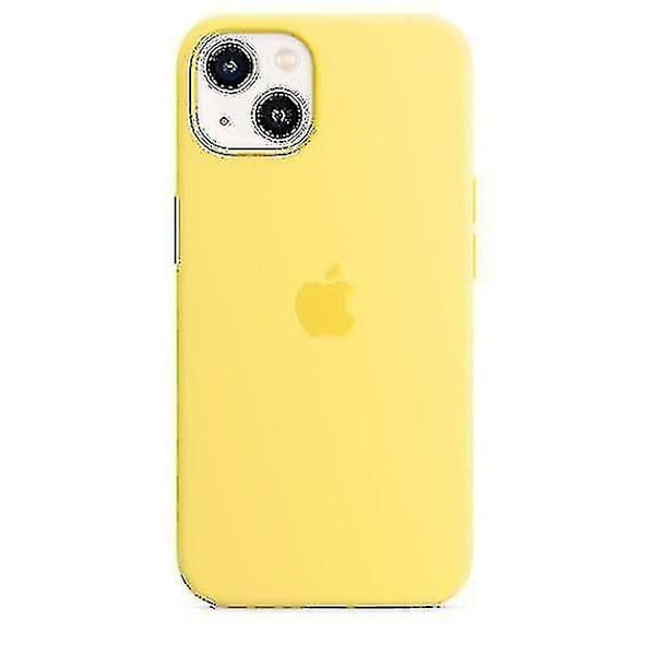 Silikonskal med Magsafe för iPhone 13 Mobilskal Lemon Zest