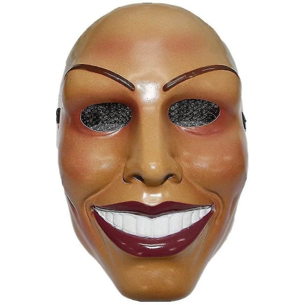 The Purge Mask kvindeligt ansigtsdesign Halloween forklædning Unisex Voksne One Size